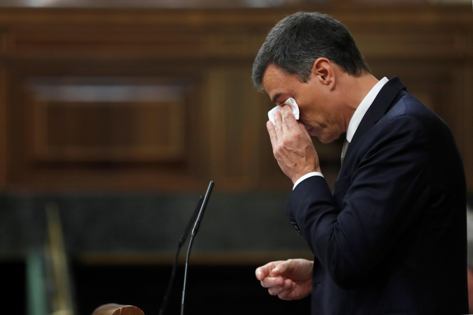 Las imágenes de la moción de censura