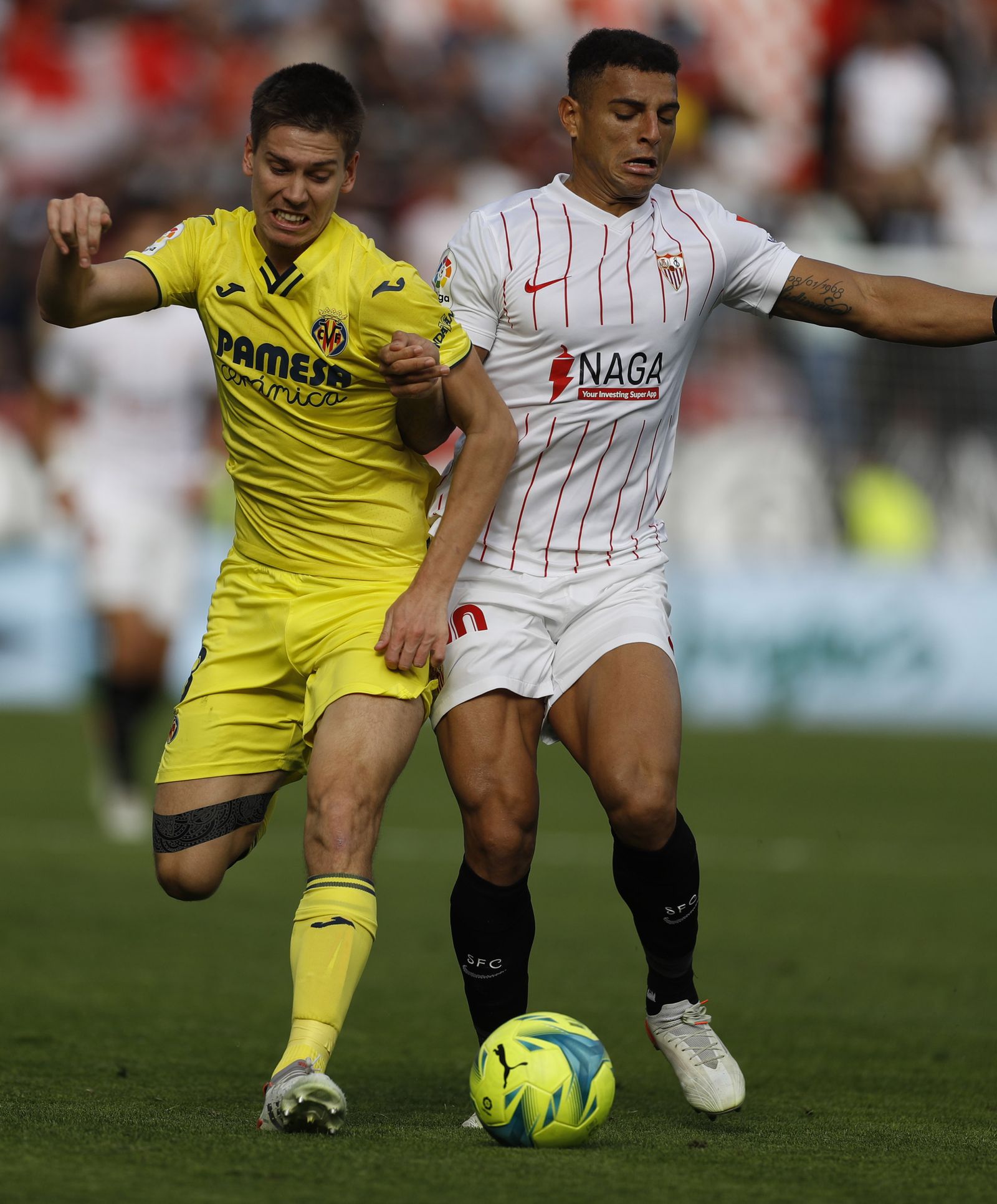 Las imágenes del Sevilla-Villarreal