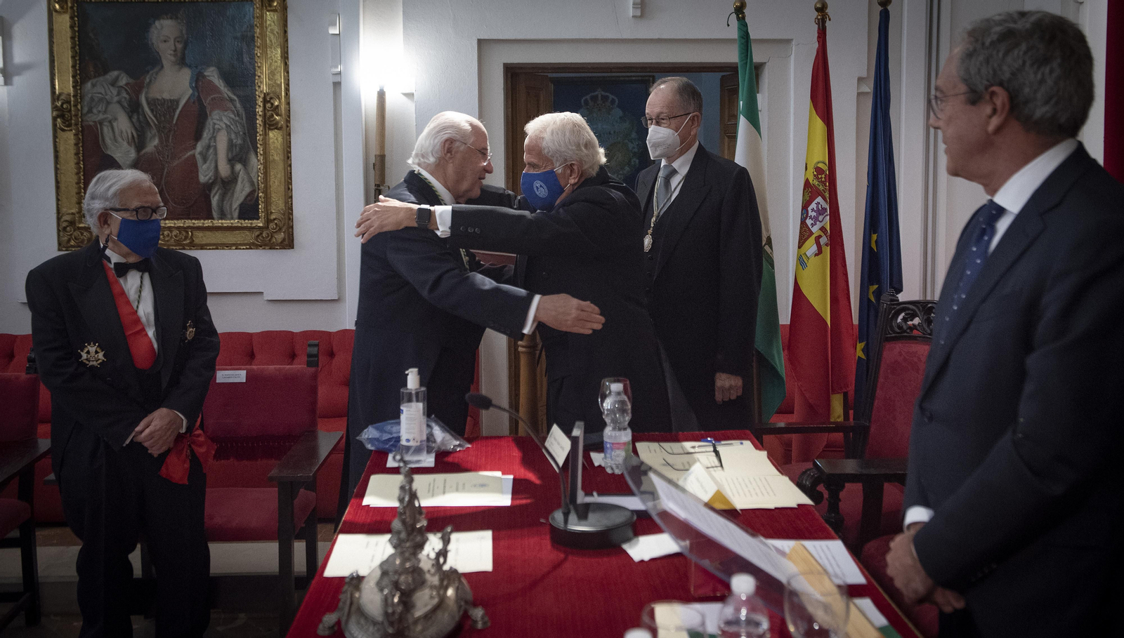 Acto de ingreso como Académico de Honor de D. Rafael Miranda Robredo