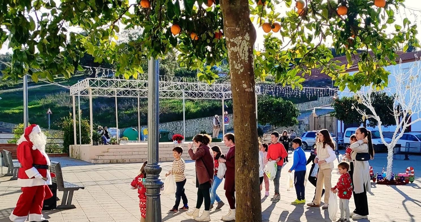 Papá Noel en Montes de San Benito