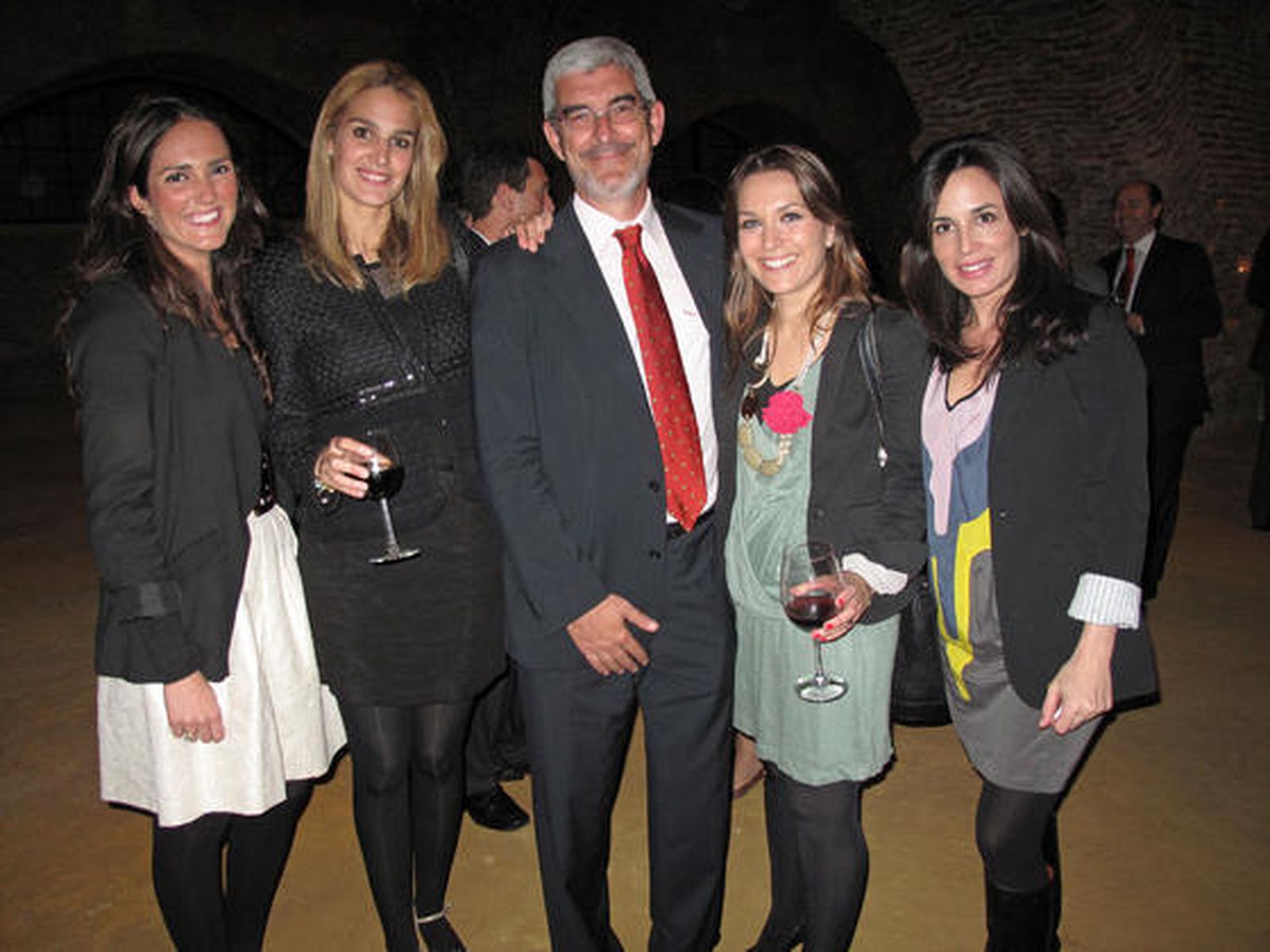 Marián López, Gisela Mendoza, Ángel Navarro, Silvia Robles e Isabel Aguilar, del equipo comercial de Grupo Joly. / Victoria Ramírez