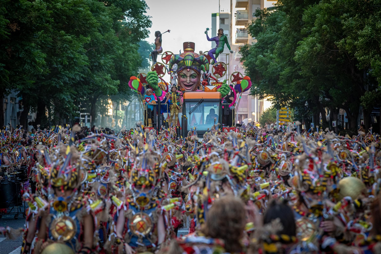 La cabalgata del Carnaval de Cádiz 2022, en imágenes