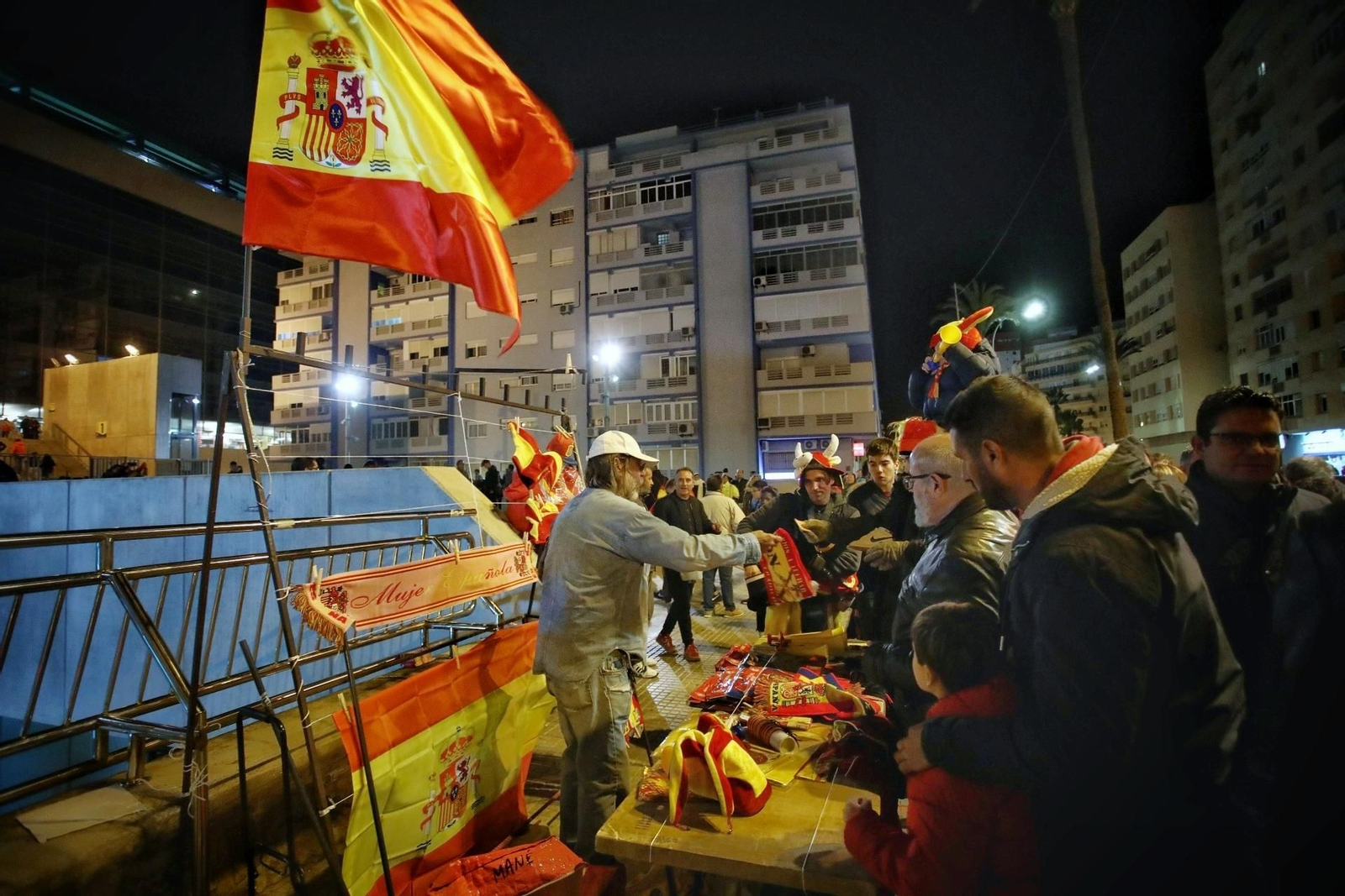 Las imágenes del España-Malta en Cádiz