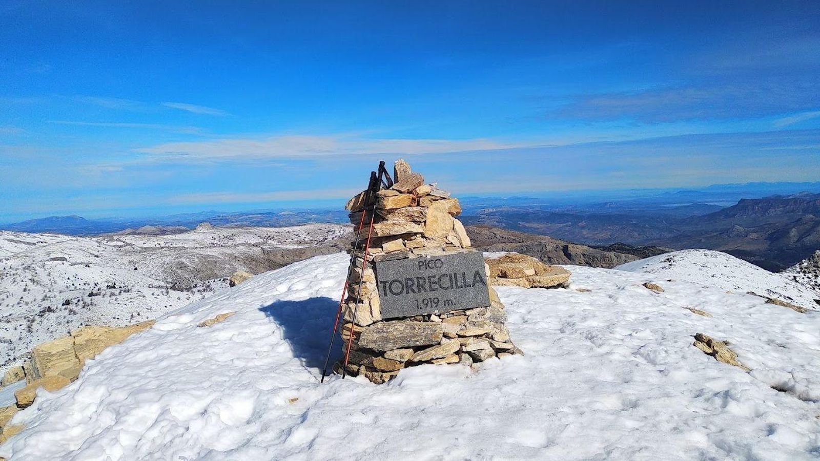 Pico Torrecilla en la sierra de las Nieves.