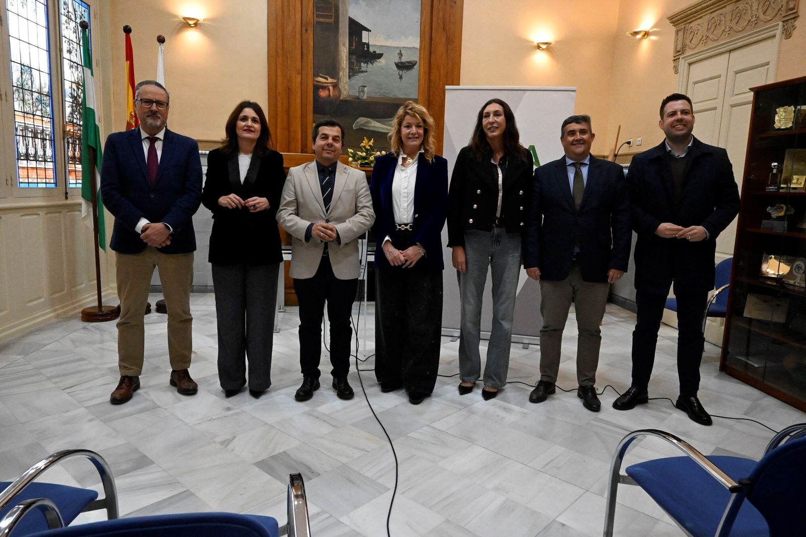 Loles López presenta la primera Estrategia para Personas sin Hogar en Andalucía.