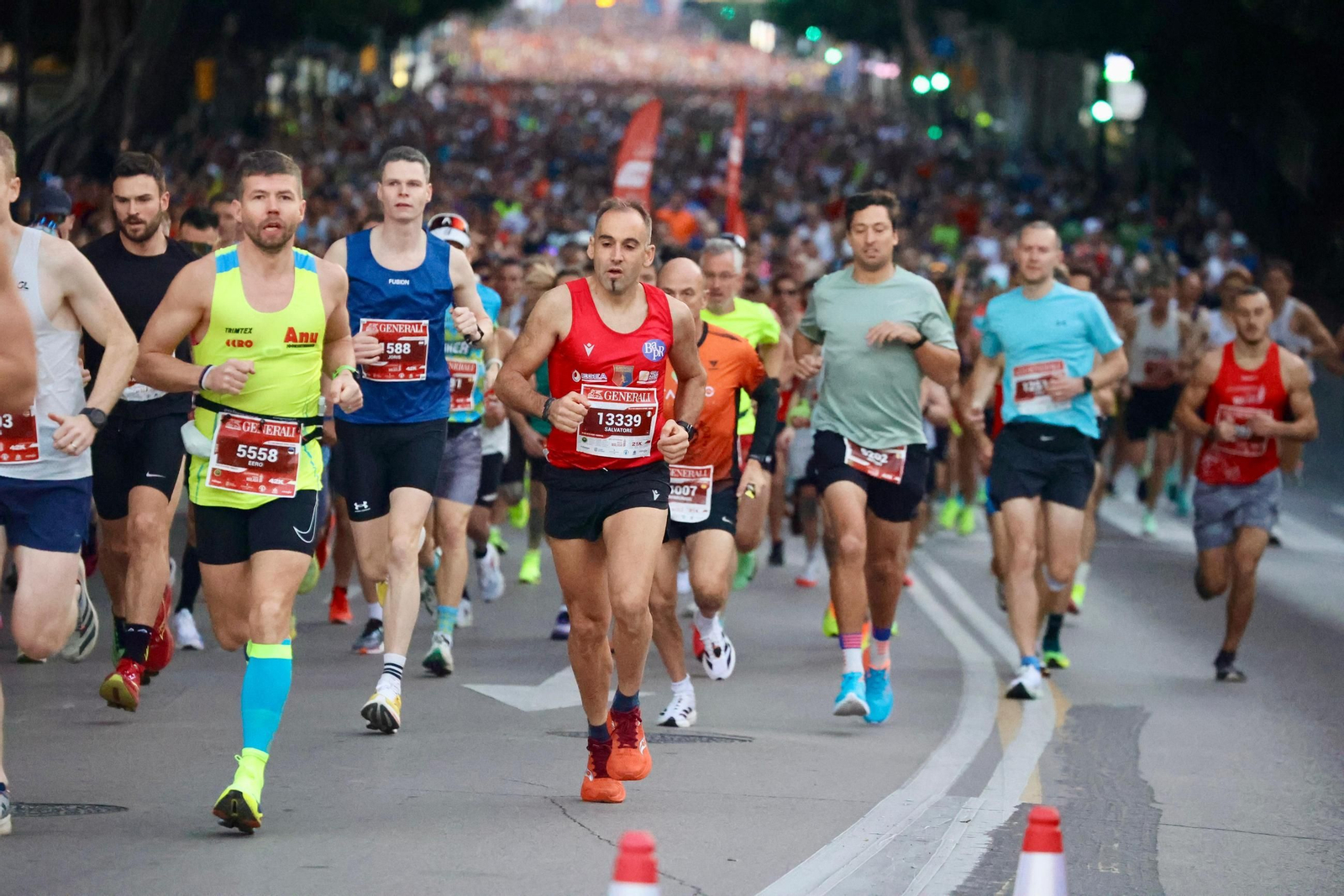 Las mejores fotos de la Maratón de Málaga 2024