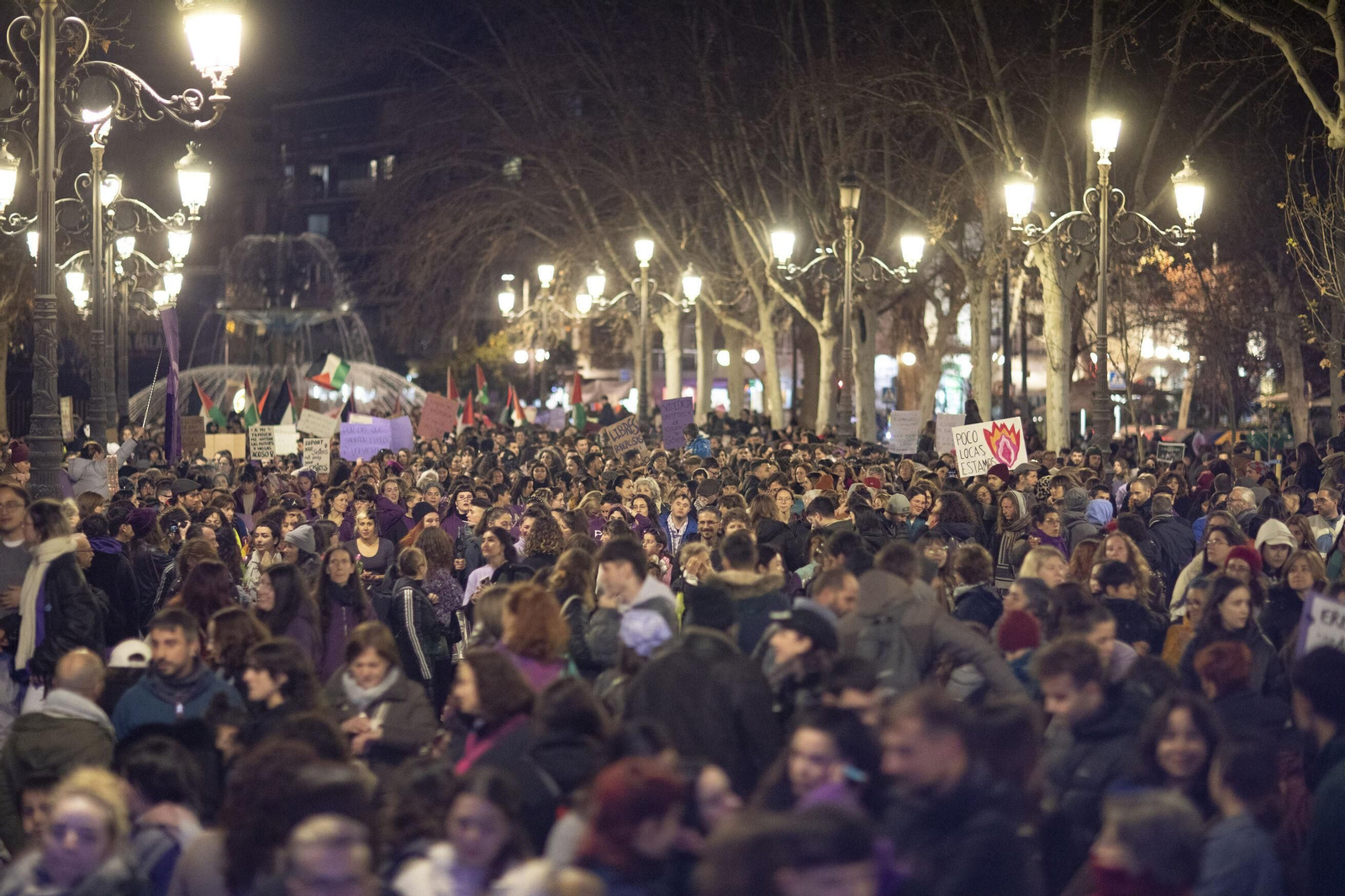 Manifestación del 8M en Granada