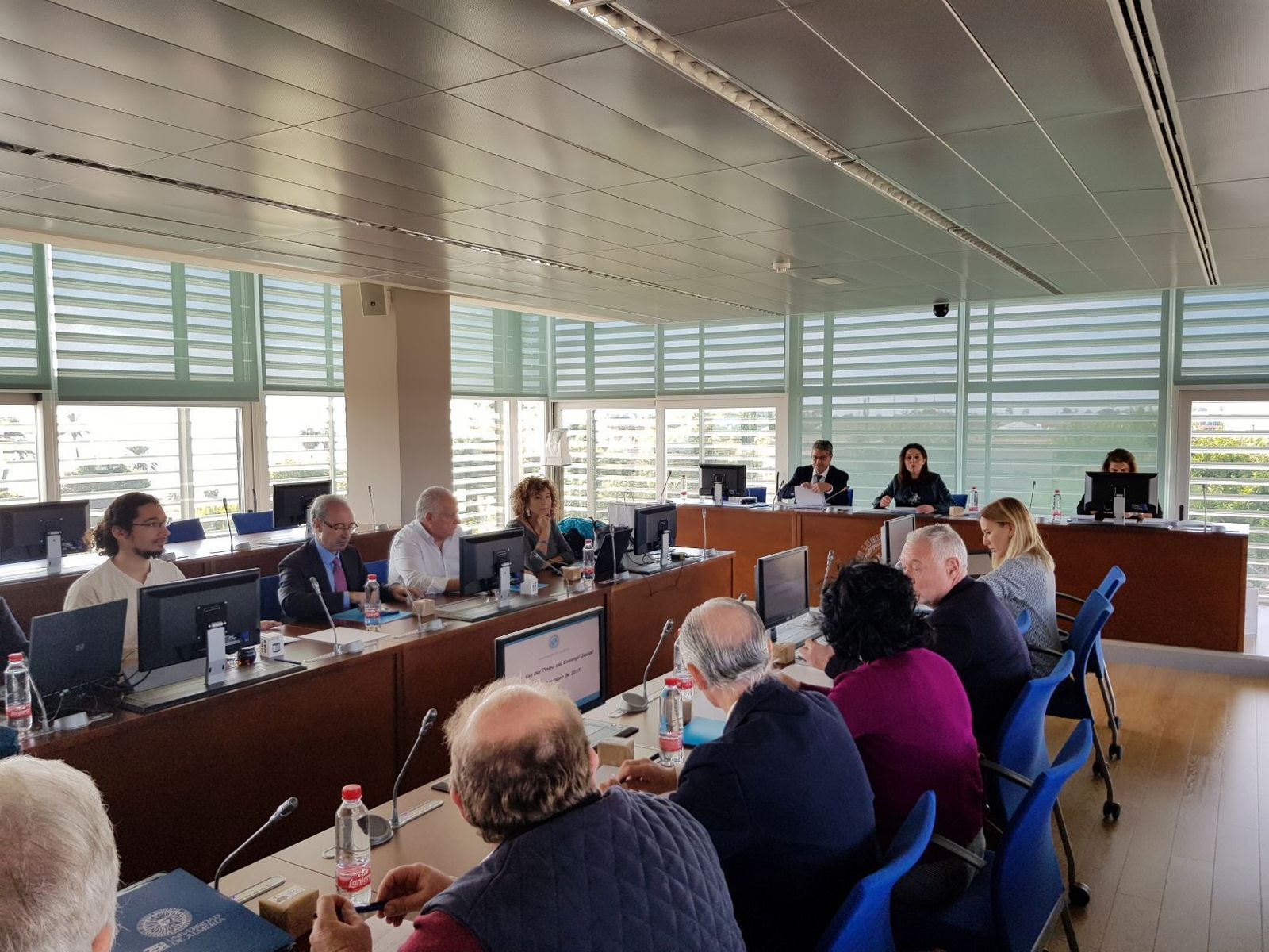 Pleno del Consejo Social de la Universidad de Almería.