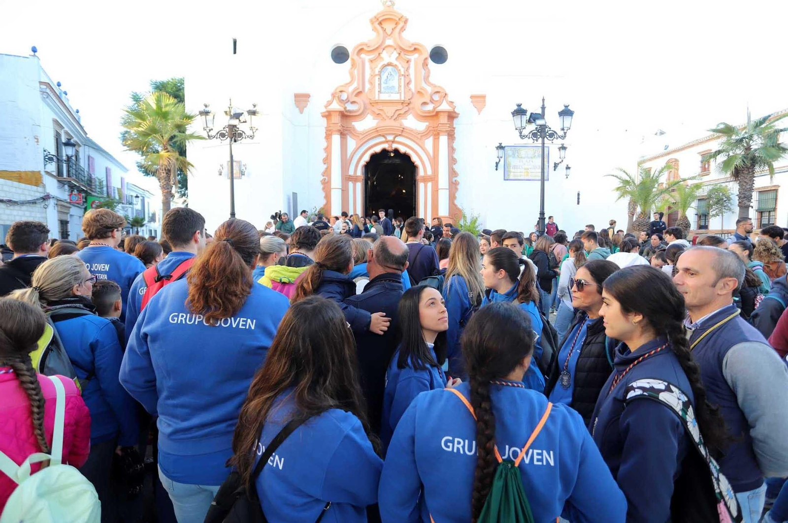 Imágenes de la Peregrinación de Jóvenes Rocieros