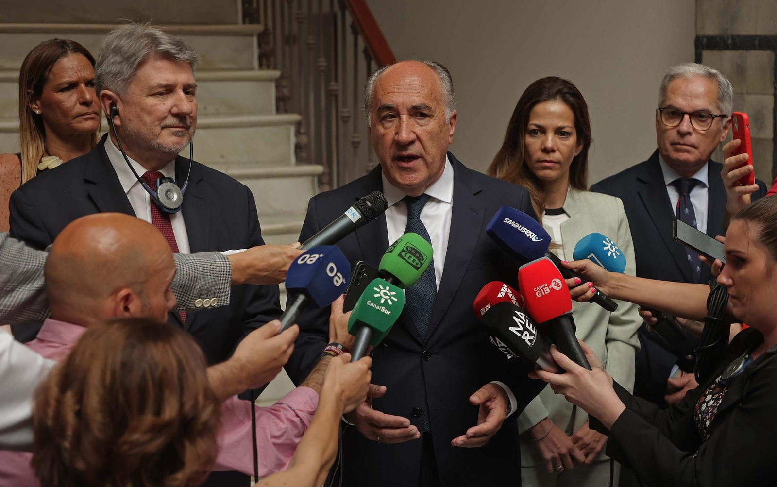 Fotos de la jornada de trabajo contra el narcotráfico de la delegación de la Comisión de Peticiones del Parlamento Europeo en Algeciras