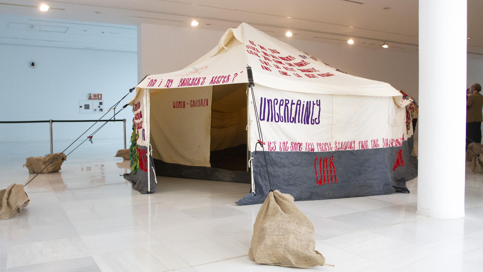 La instalación de la artista visual británica