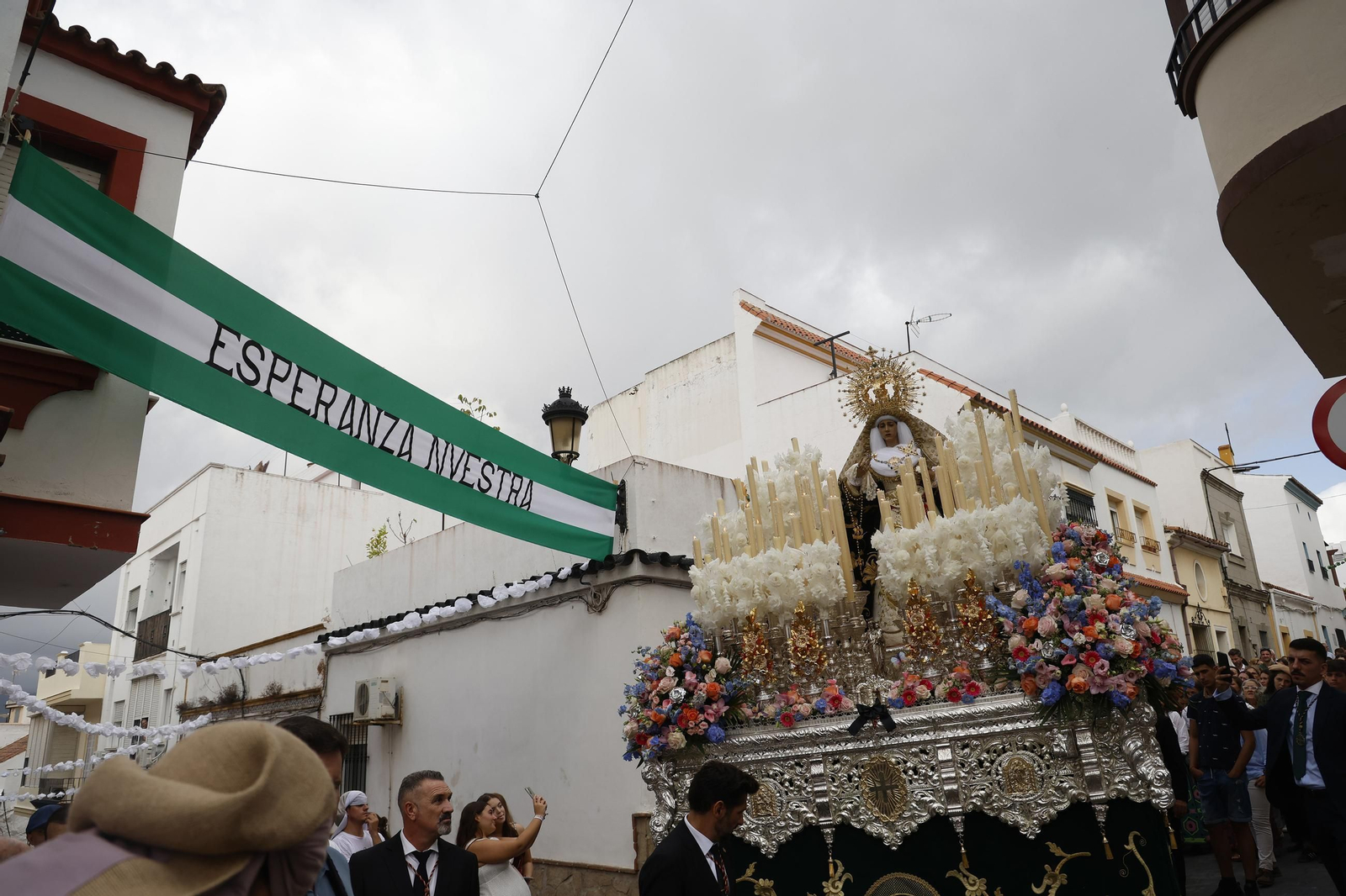 Las fotos de la peregrinación extraordinaria de la Esperanza de Algeciras a la iglesia de la Palma