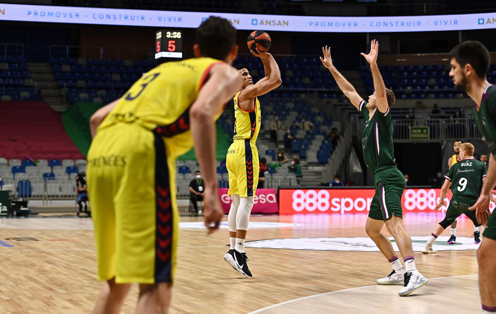 El Unicaja-Morabanc Andorra, en fotos
