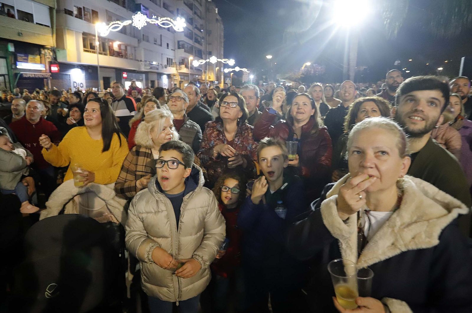 Imágenes de las campanadas de Isla Chica