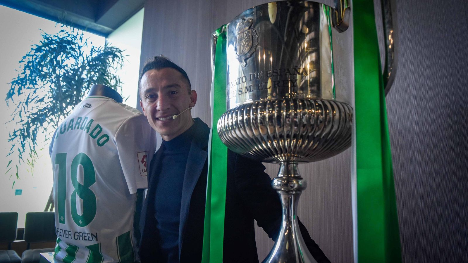 El último día de Andrés Guardado como jugador del Betis.