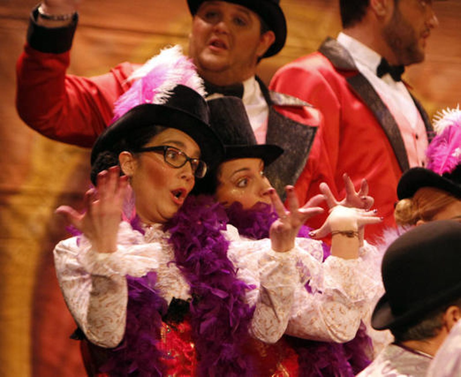 Coro Teatro Barvariedades  Foto: Lourdes de Vicente