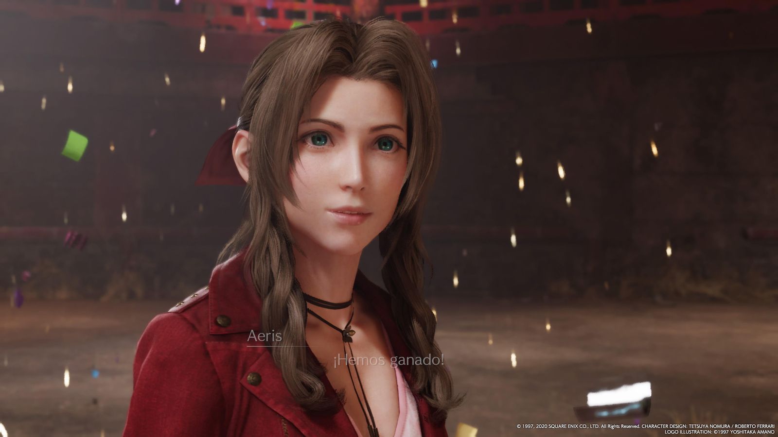 Aeris tiene un papel fundamental en la trama.