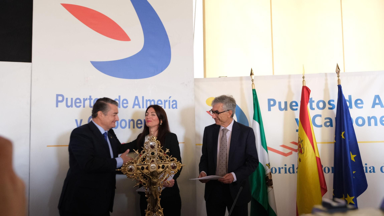 La toma de posesión de Rosario Soto como presidenta del Puerto de Almería