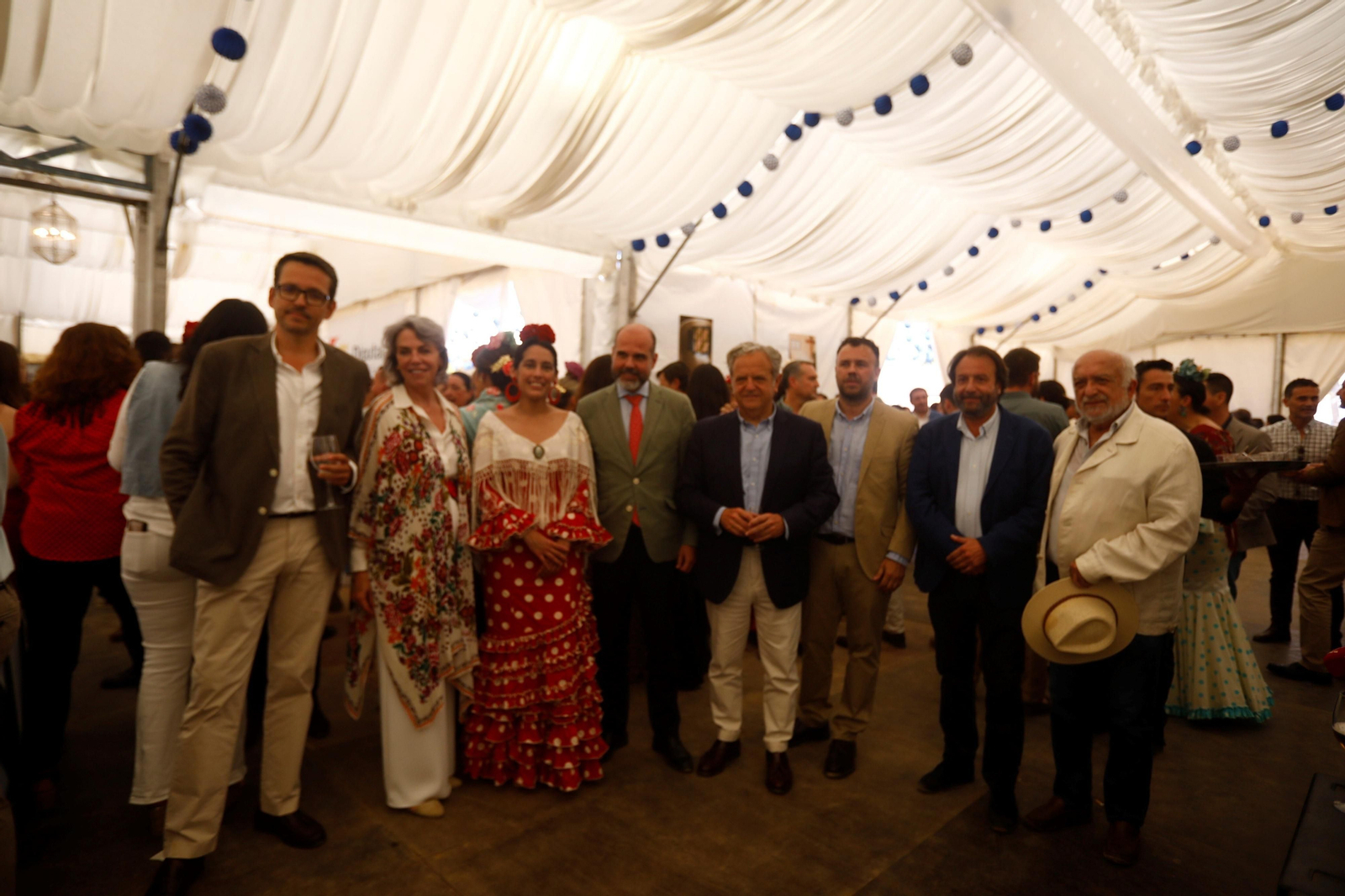 Las recepciones del miércoles de la Feria de Córdoba, en imágenes