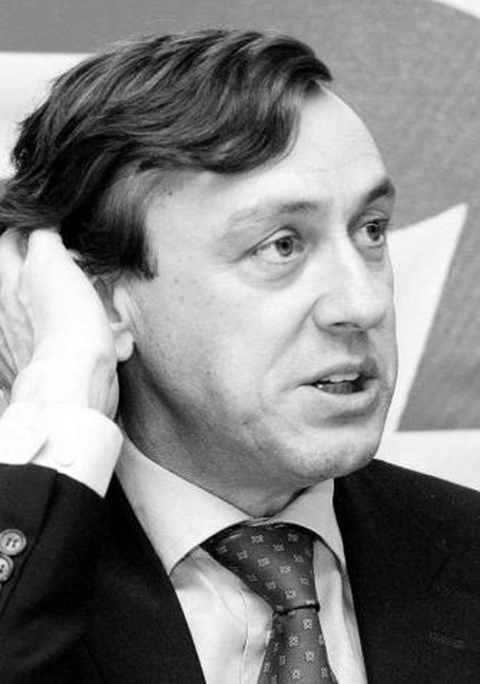 El diputado Rafael Hernando.