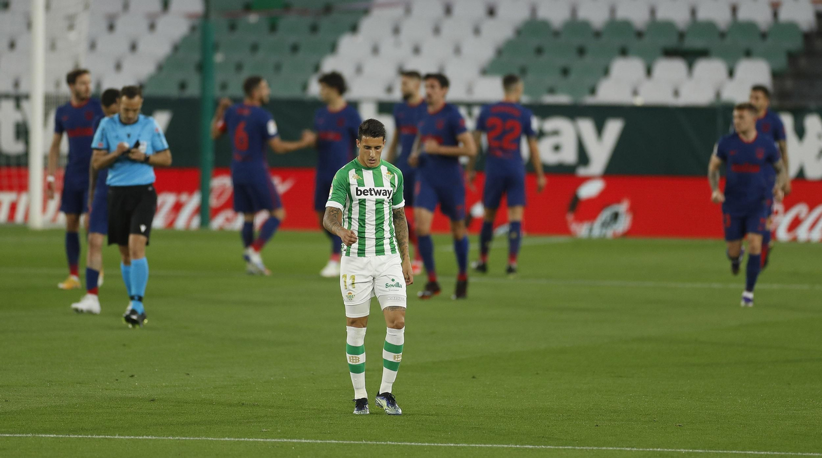 Las imágenes del Betis-Atlético de Madrid
