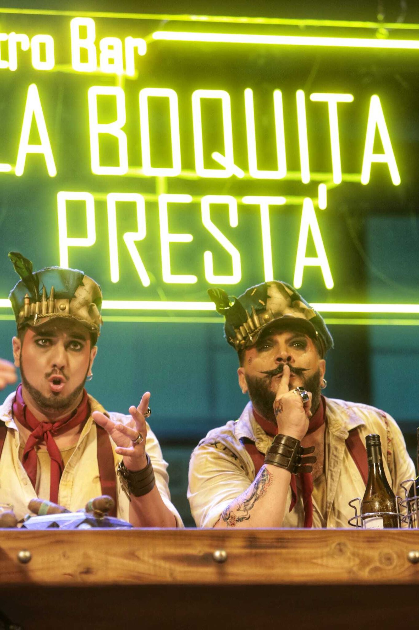 Comparsa "La boquita prestá"