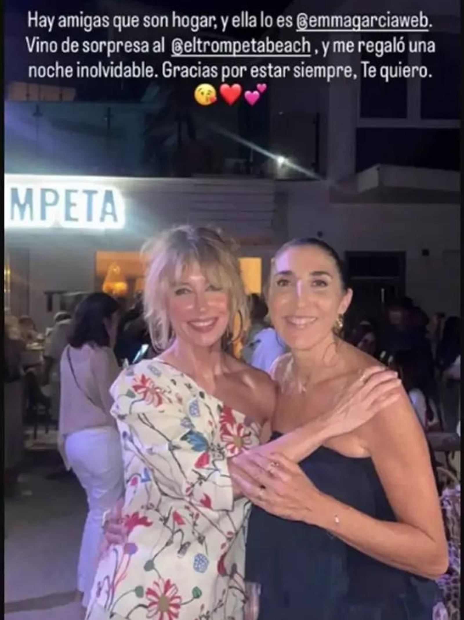Emma García y Paz Padilla, juntas en Zahara