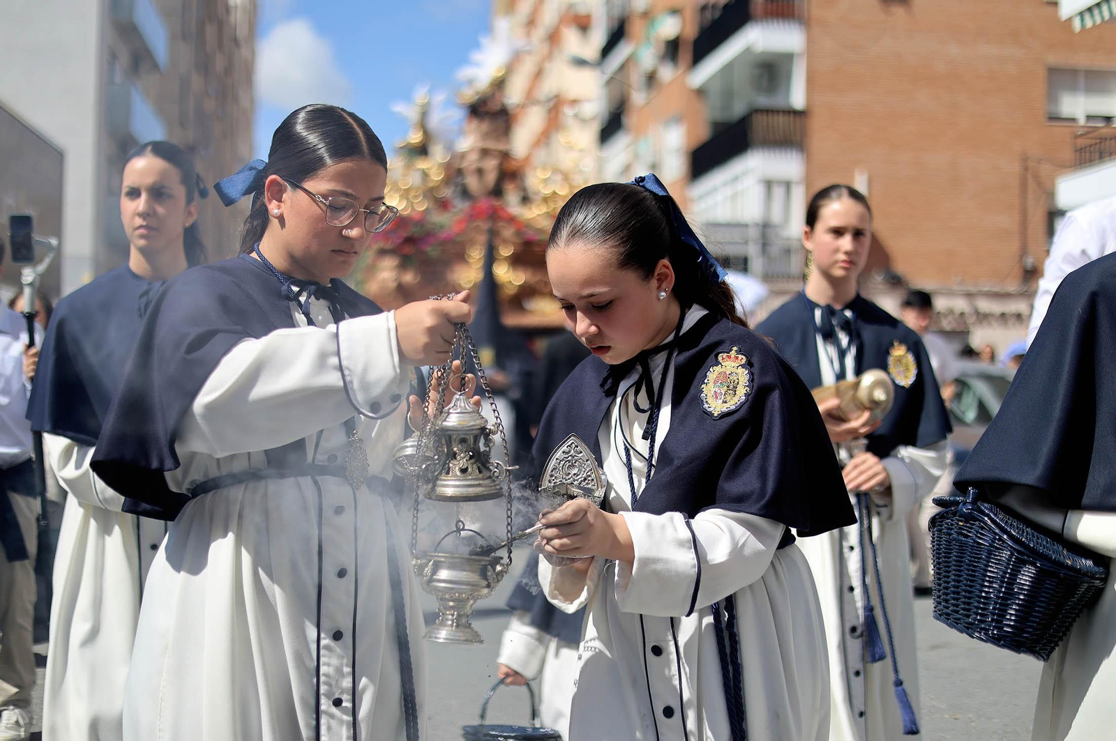 Domingo de Ramos: Imágenes de la Hermandad de la Redención