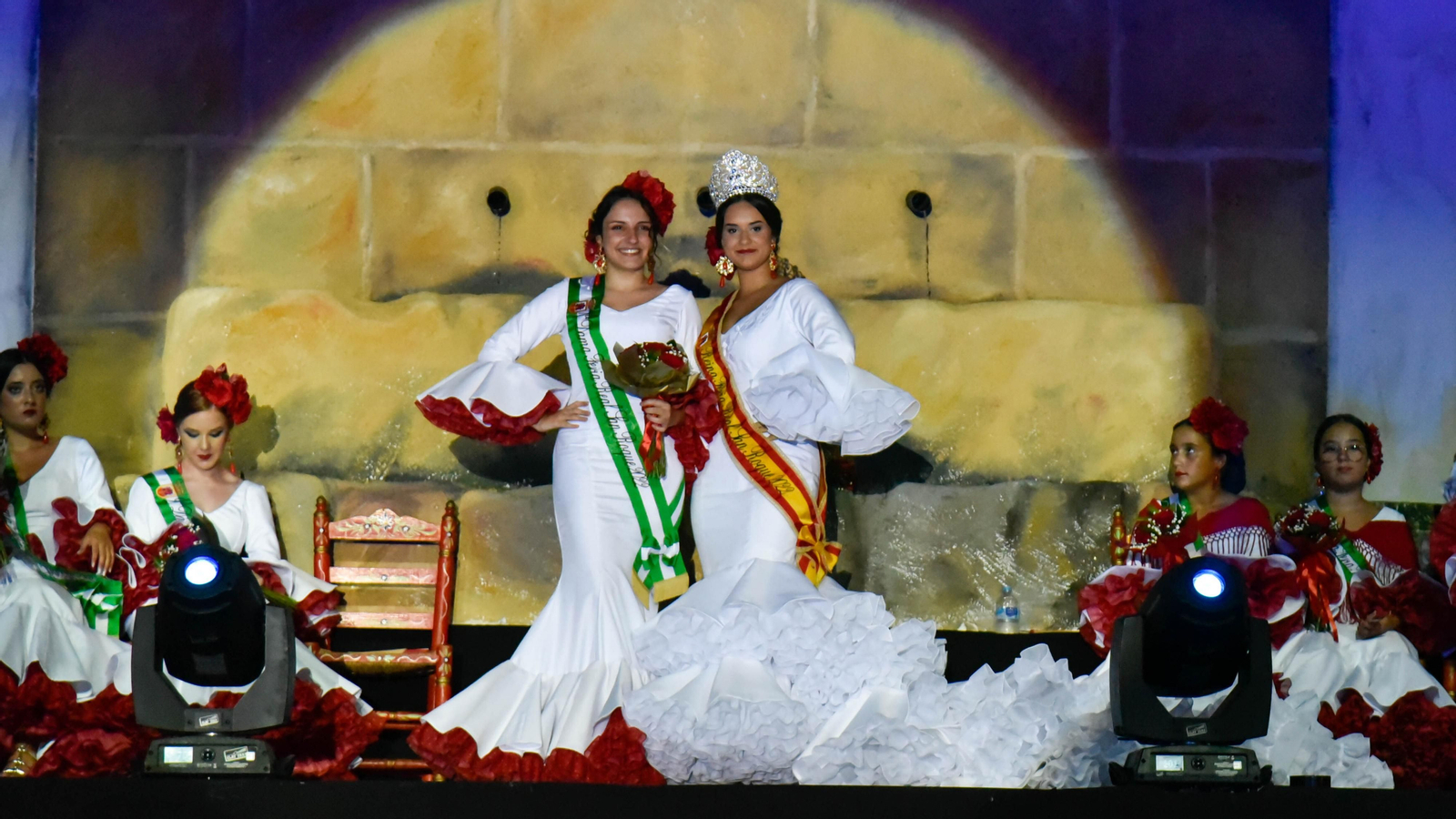 Fotos de la coronación de la Feria Real de San Roque 2022
