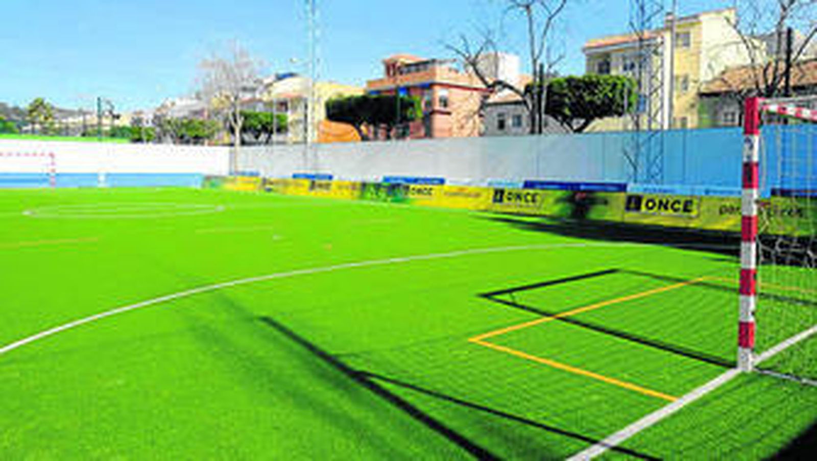 Una de las instalaciones deportivas que han sido reformadas.