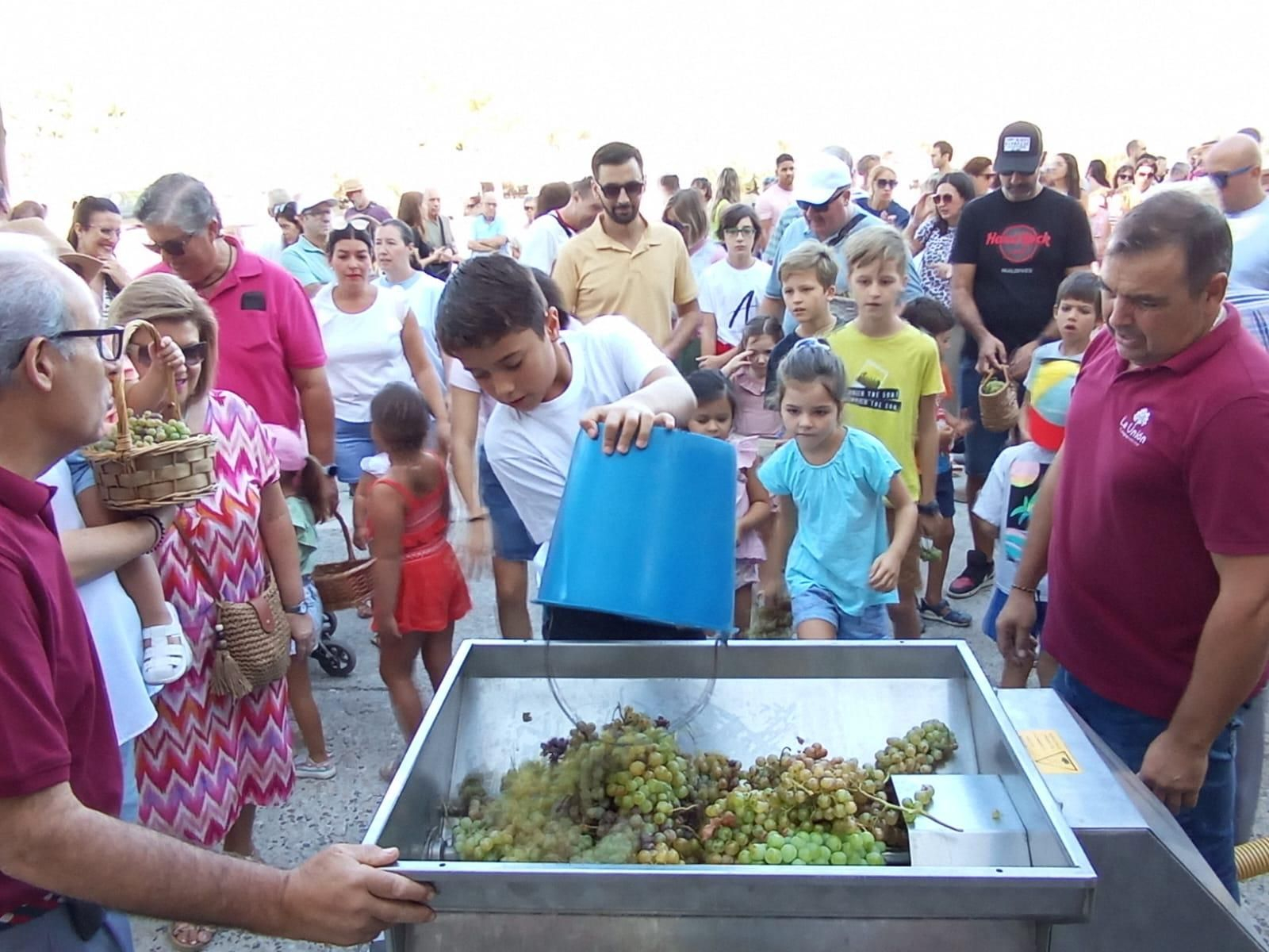 Vendimia infantil de Montilla