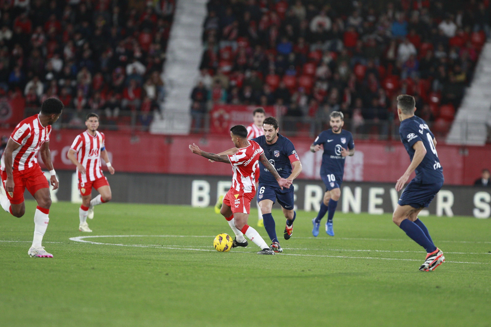 Las mejores imágenes del partido U.D. Almería-Atlético de Madrid