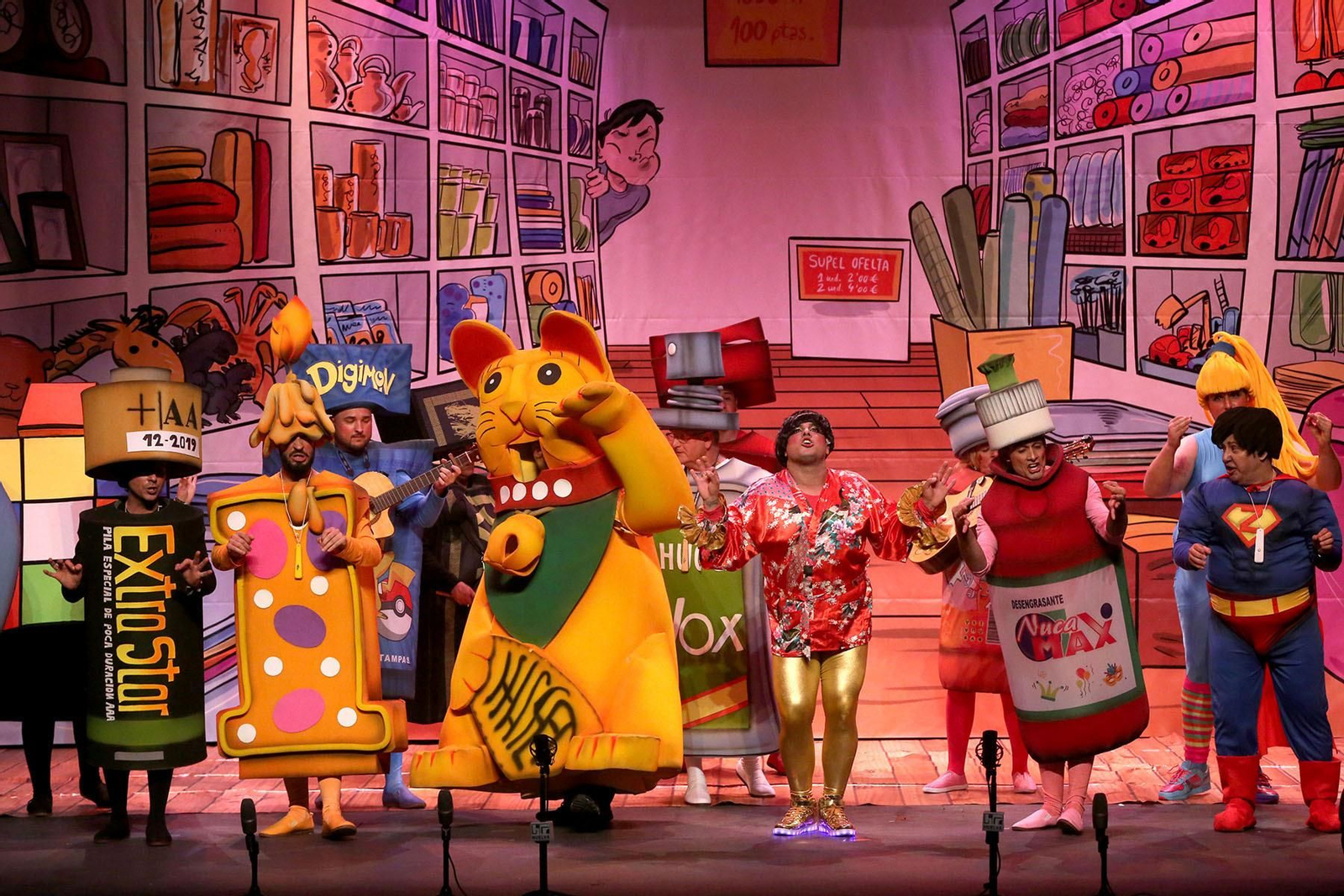 Sexto día de preliminares del Carnaval Colombino en imágenes