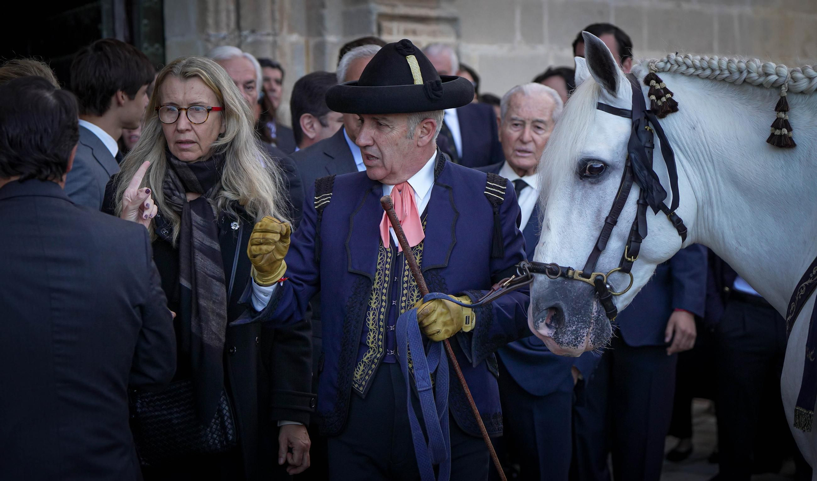 Imágenes del funeral de Álvaro Domecq en la catedral de Jerez