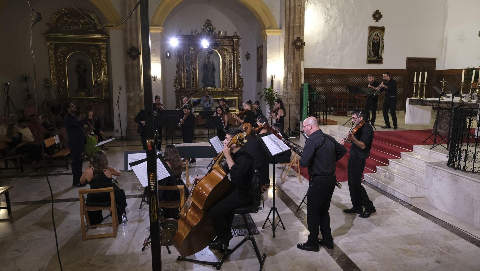 El concierto de la OCAL en el Festival de Vélez-Blanco, en imágenes