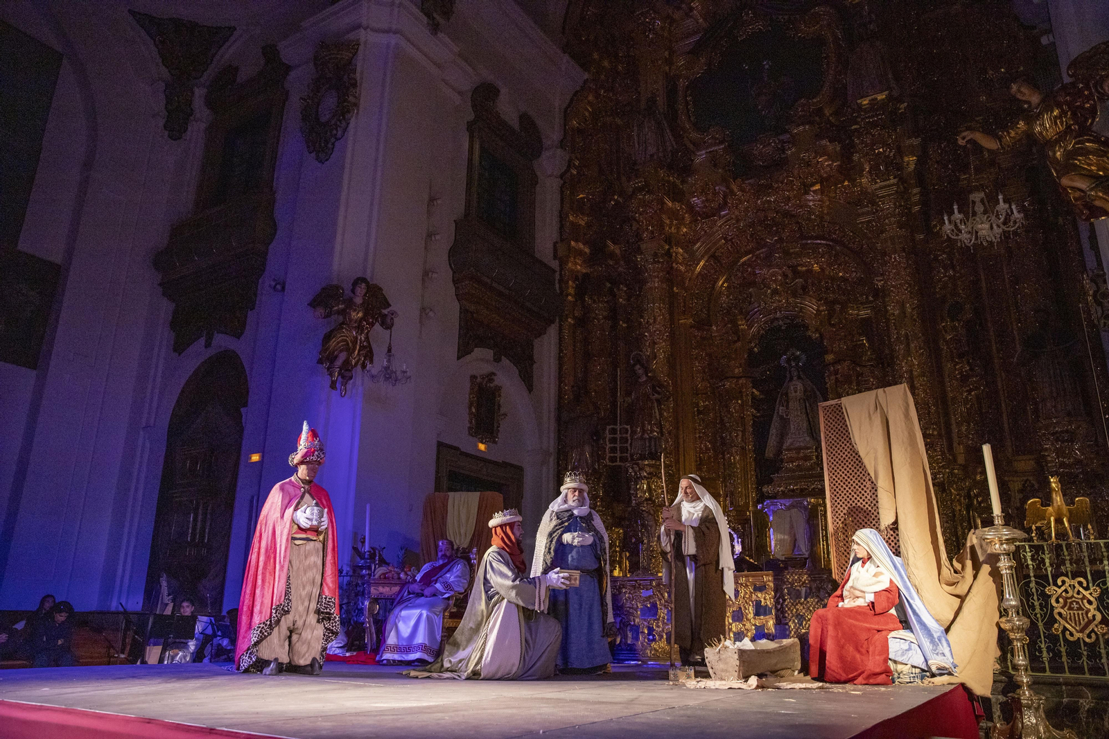 La representación de 'Los coloquios de la infancia de Jesús’ de Alcaracejos, en imágenes