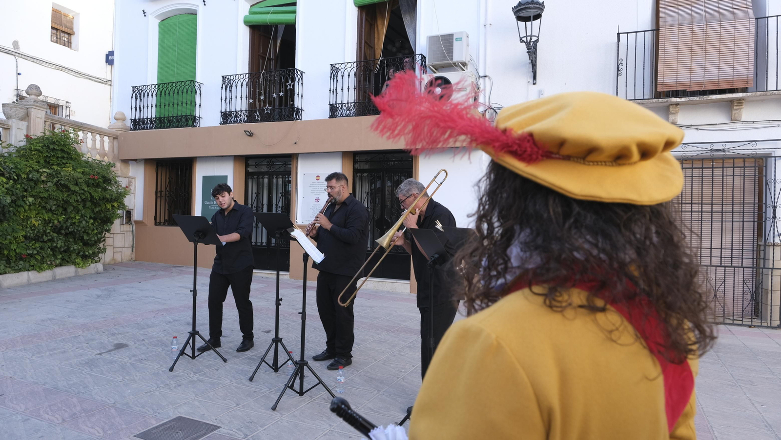 Los Ministriles recorren el casco histórico de Vélez Blanco, en el Festival de Música Renacentista y Barroca-Festimuvb 2023