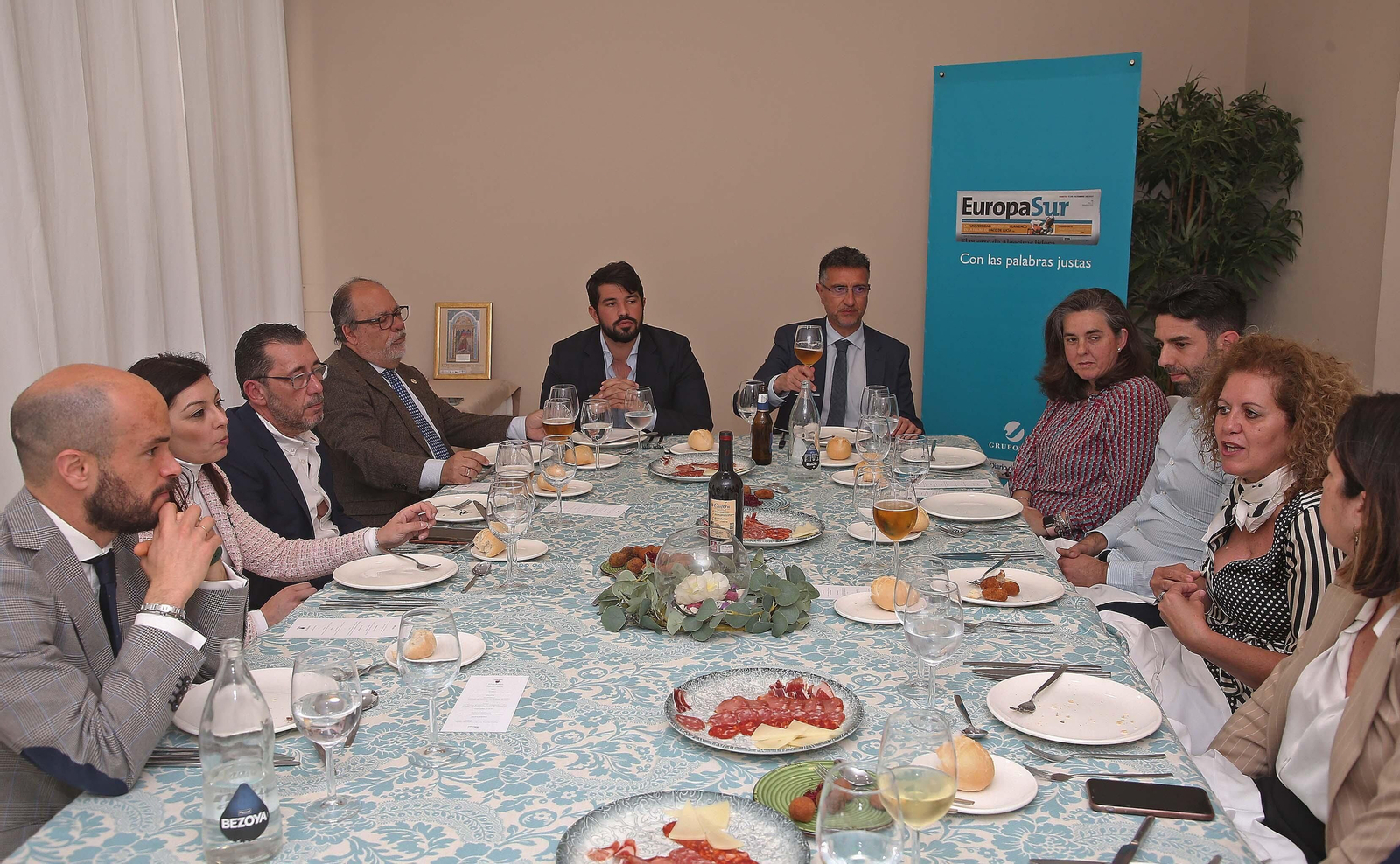 Fotos de la tertulia cofrade de Europa Sur en Algeciras 2023