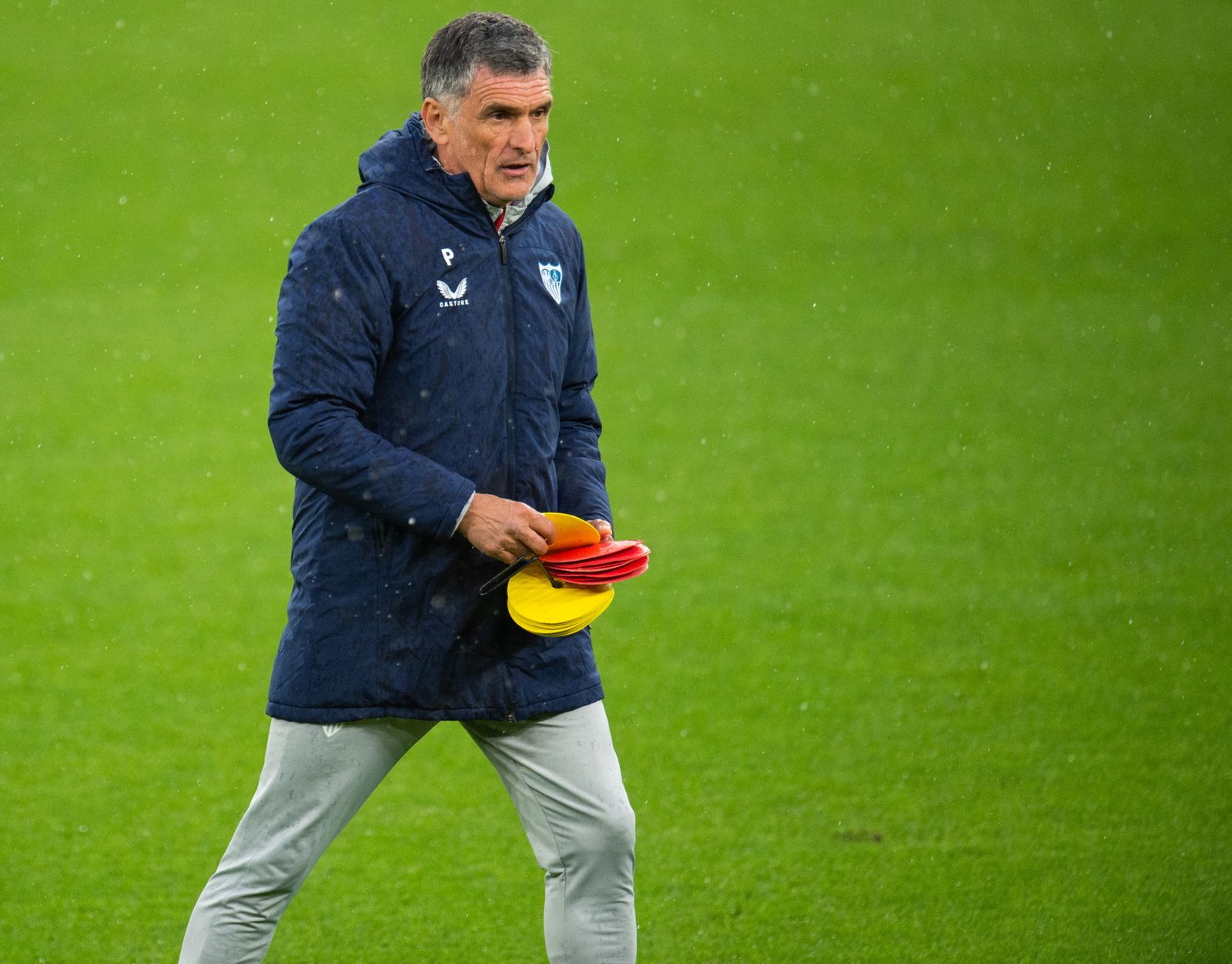 Las fotos previas al Manchester United - Sevilla