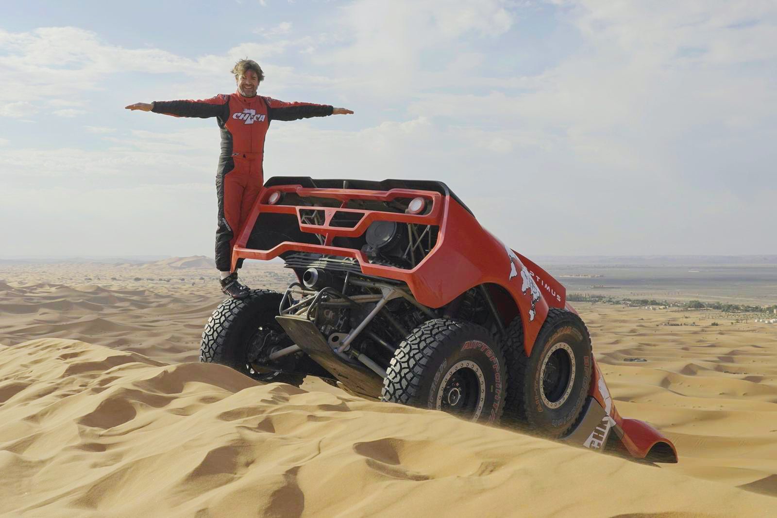 Carlos Checa va a participar por primera vez en el Rally Dakar.