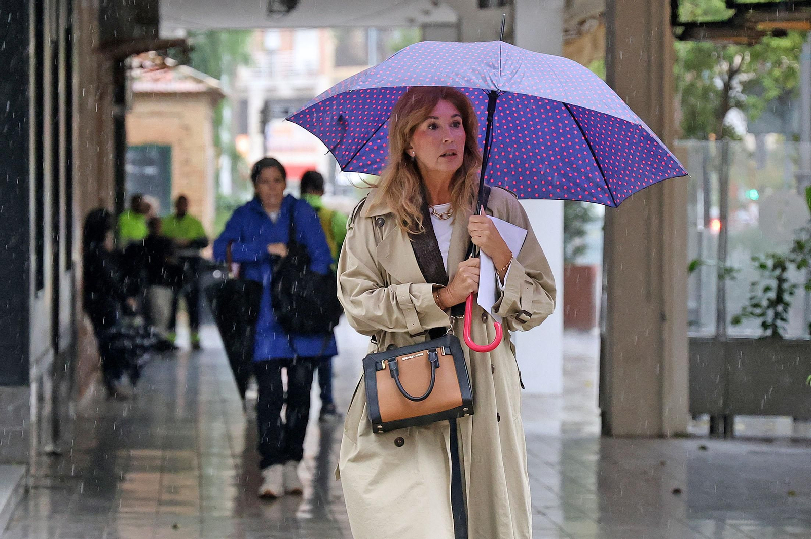 Imágenes del paso de la DANA por Huelva