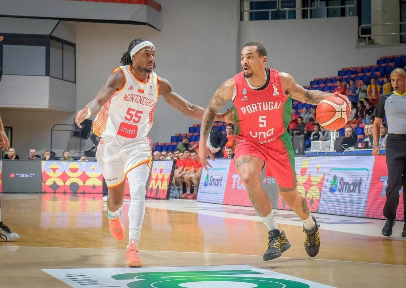 Kendrick Perry, minutada y desacertado en la derrota de Montenegro ante Portugal (62-83)