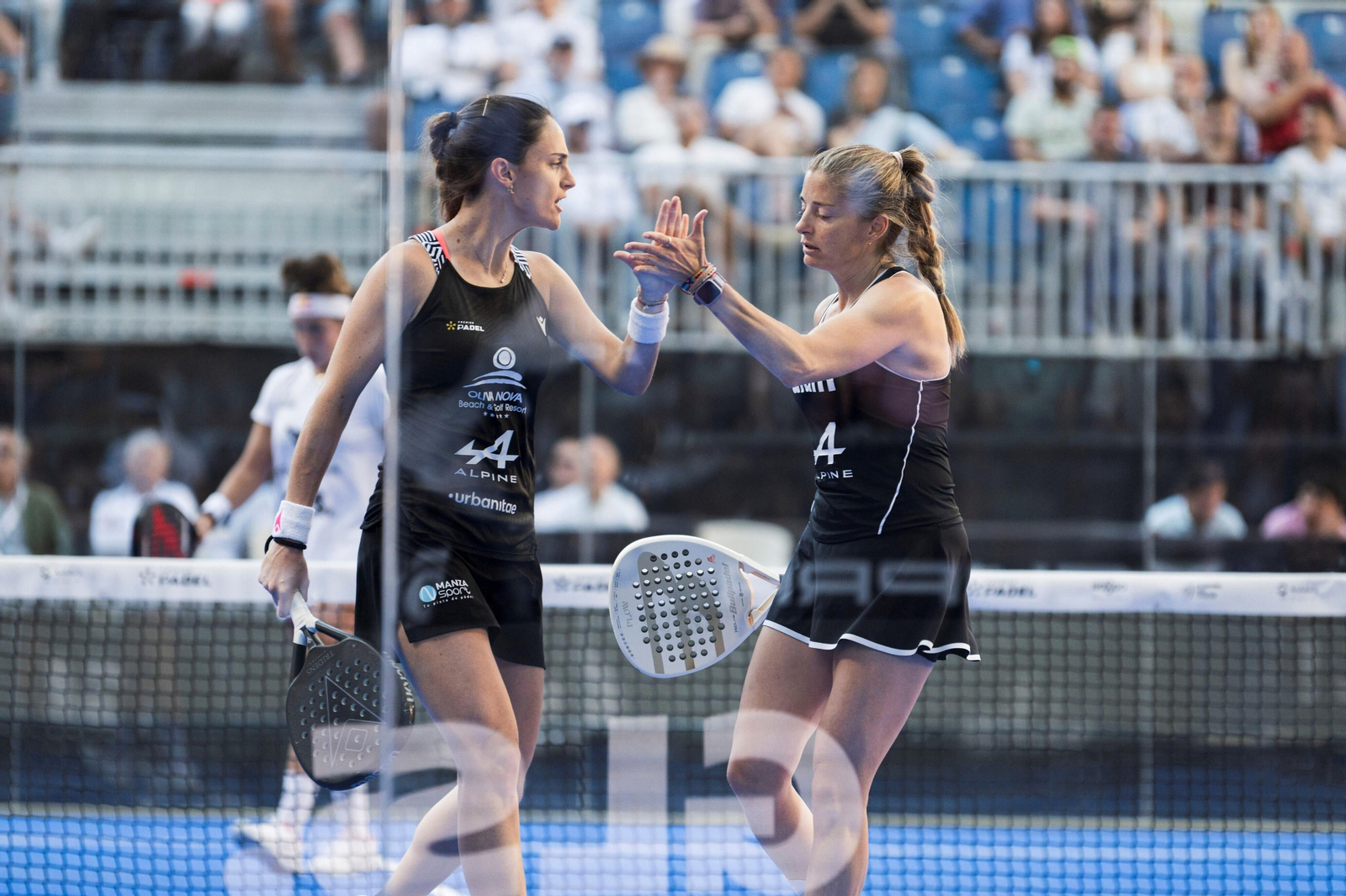 Las mejores imágenes de las semifinales de pádel en el Estadio de la Cartuja