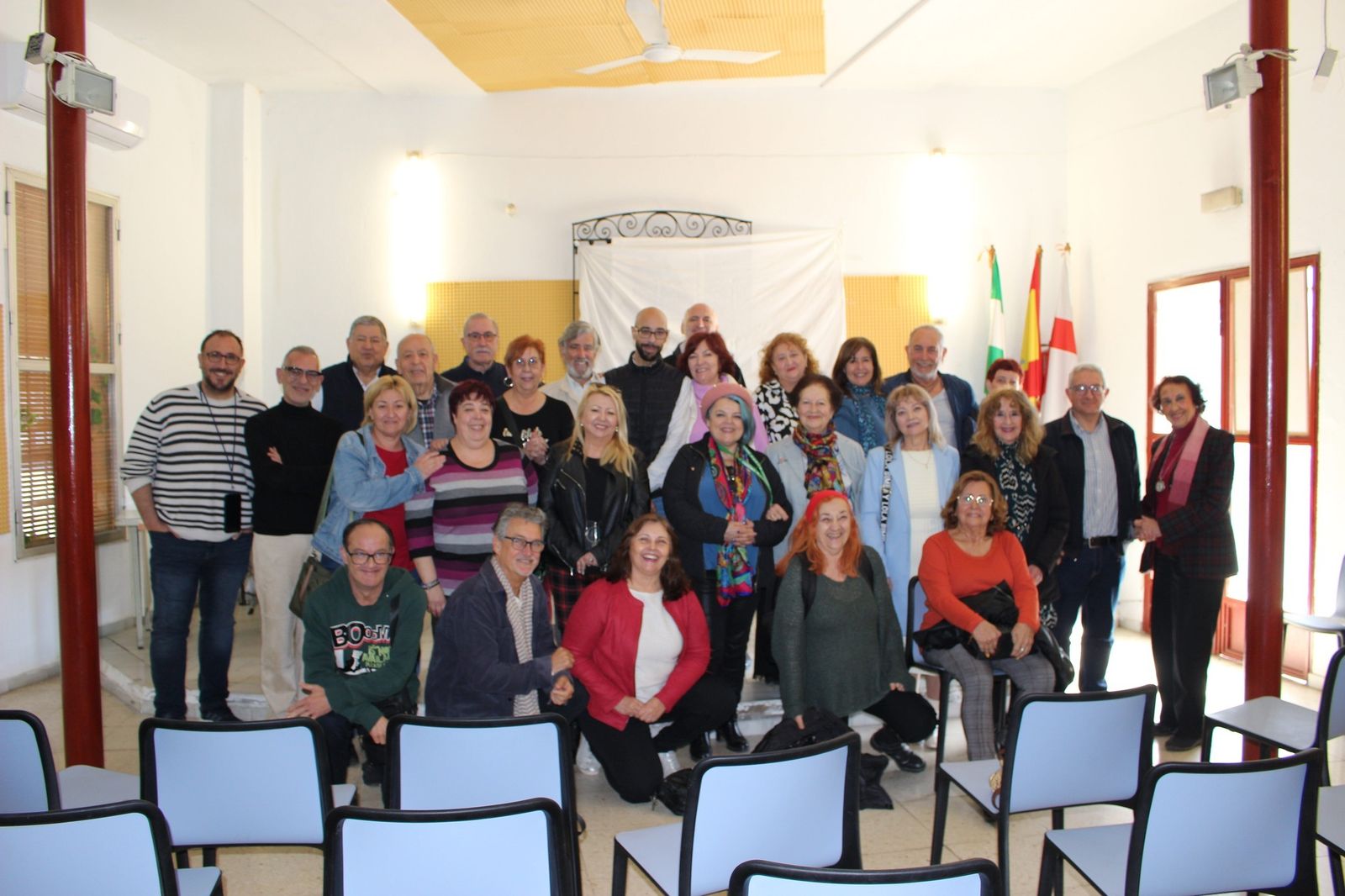Participantes en la Asamblea que eligió la nueva Junta directiva de la Federación.