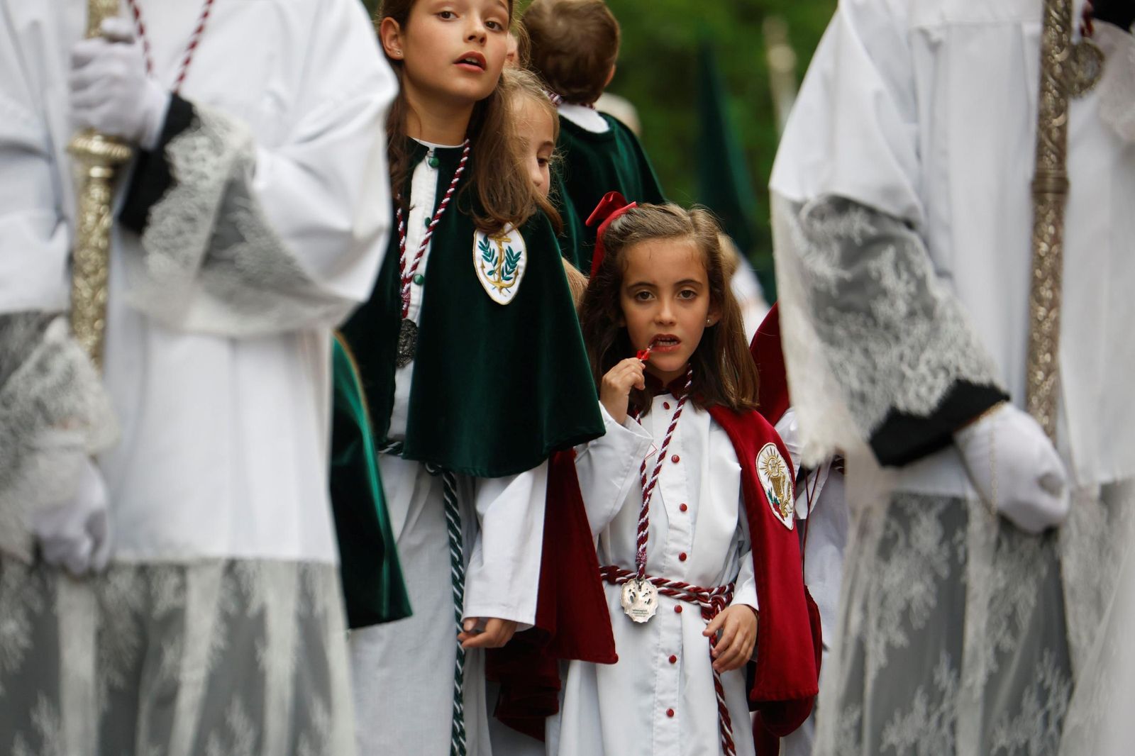 La procesión de la Sagrada Cena en este Jueves Santo de Córdoba, en imágenes