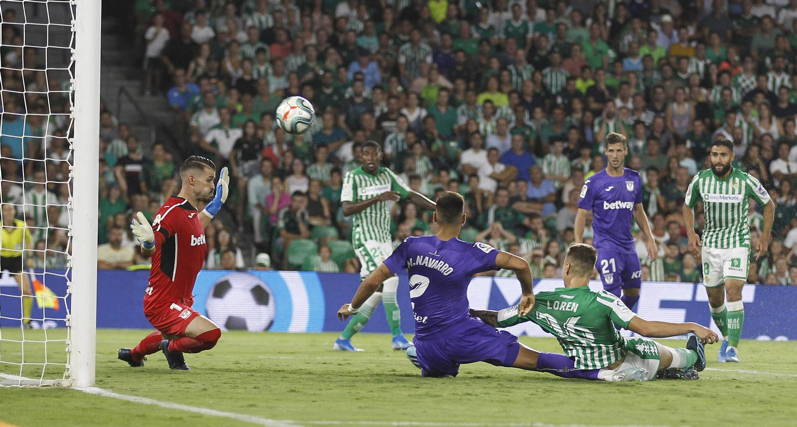 El Real Betis-Leganés, en imágenes