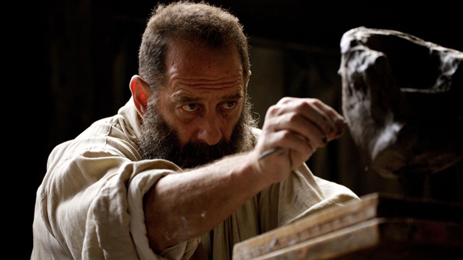 Vincent Lindon, en un fotograma de 'Rodin'.