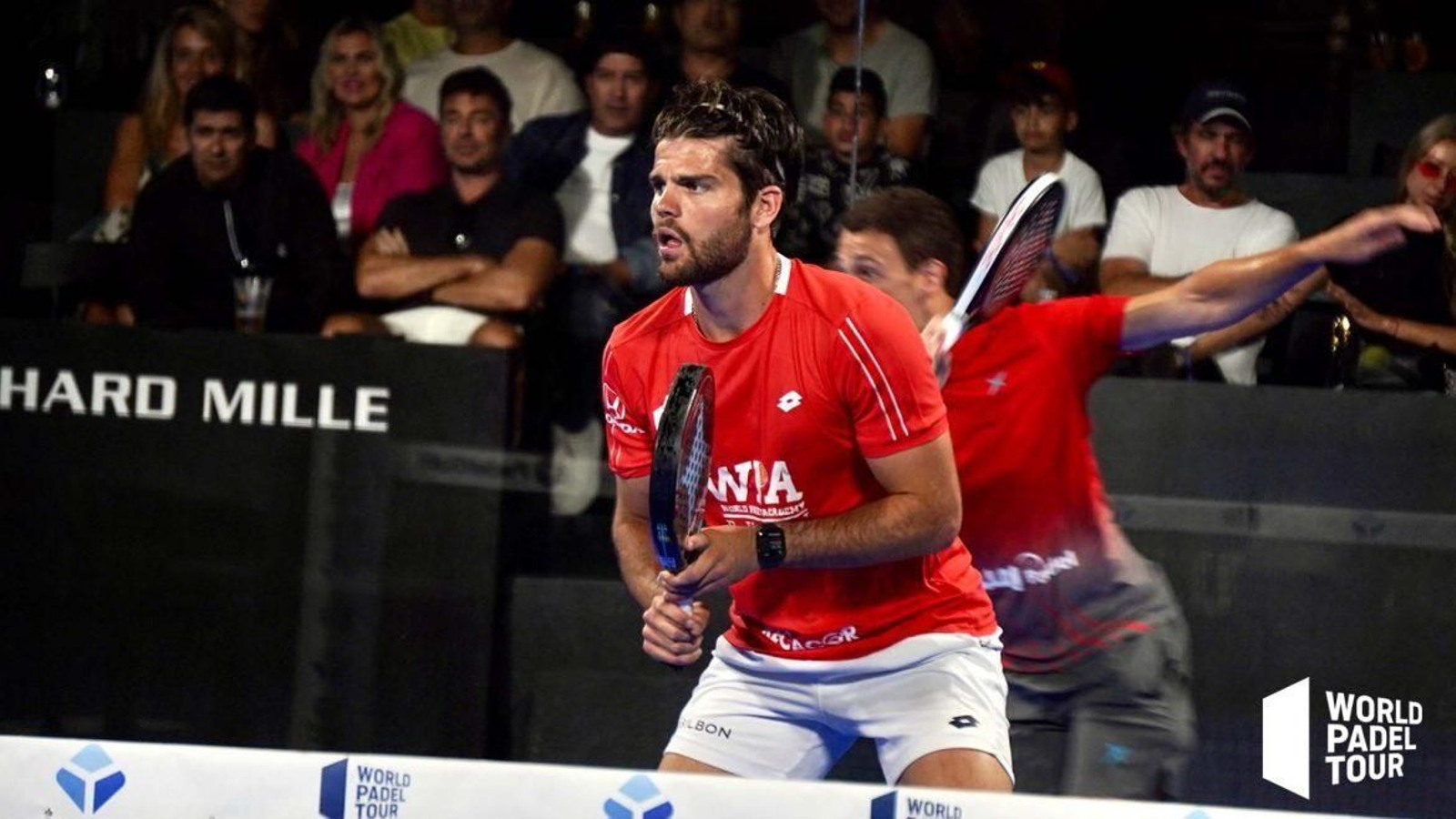 Javi Garrido junto a Campagnolo en el Miami 2022.