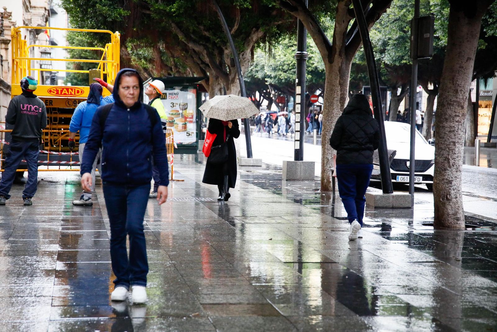 Las mejores imágenes de la lluvia en Almería