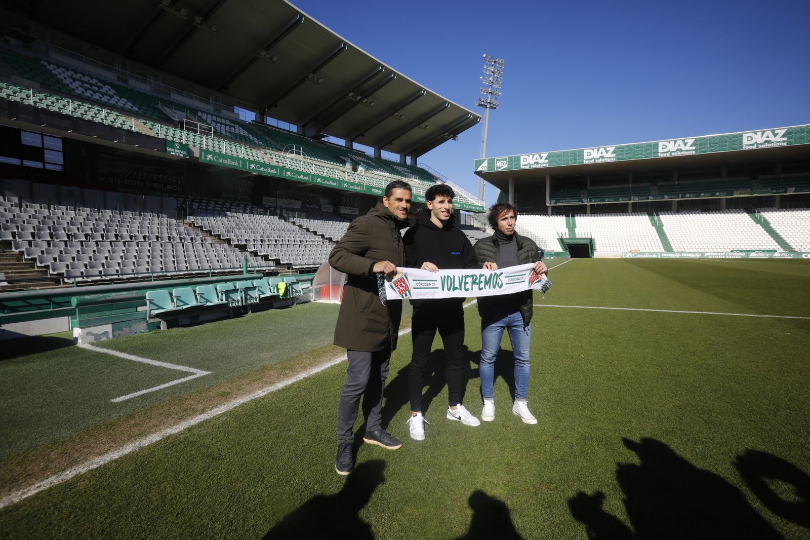 La presentación de Marco Camus en el Córdoba CF, en imágenes